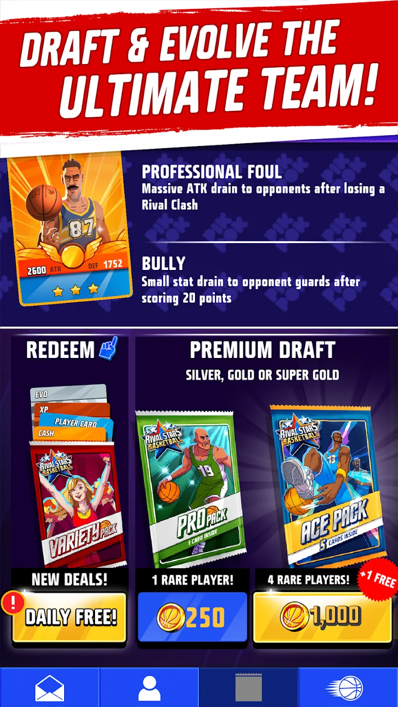 Captura de pantalla 2 de Rival Stars Basketball