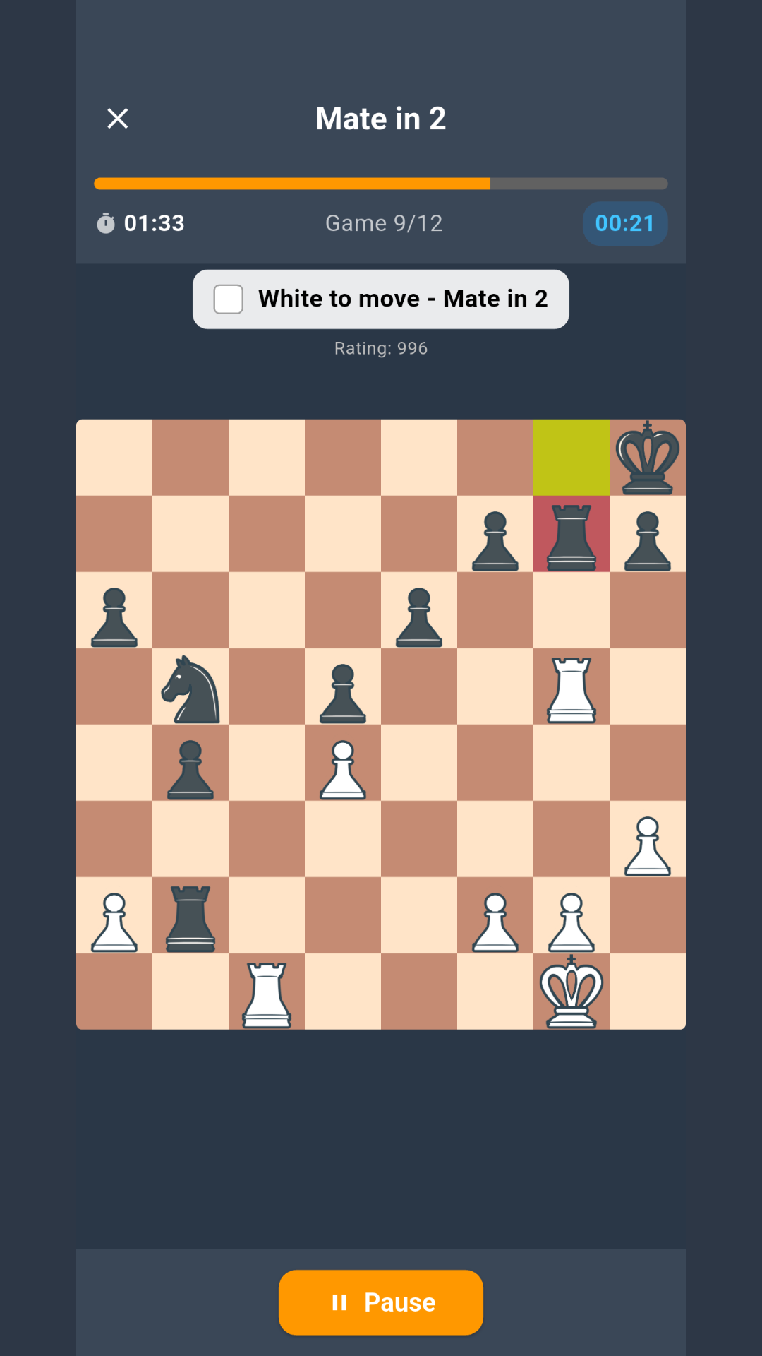 Captura de pantalla de vista previa 5 de Chess Training: Proven Drills