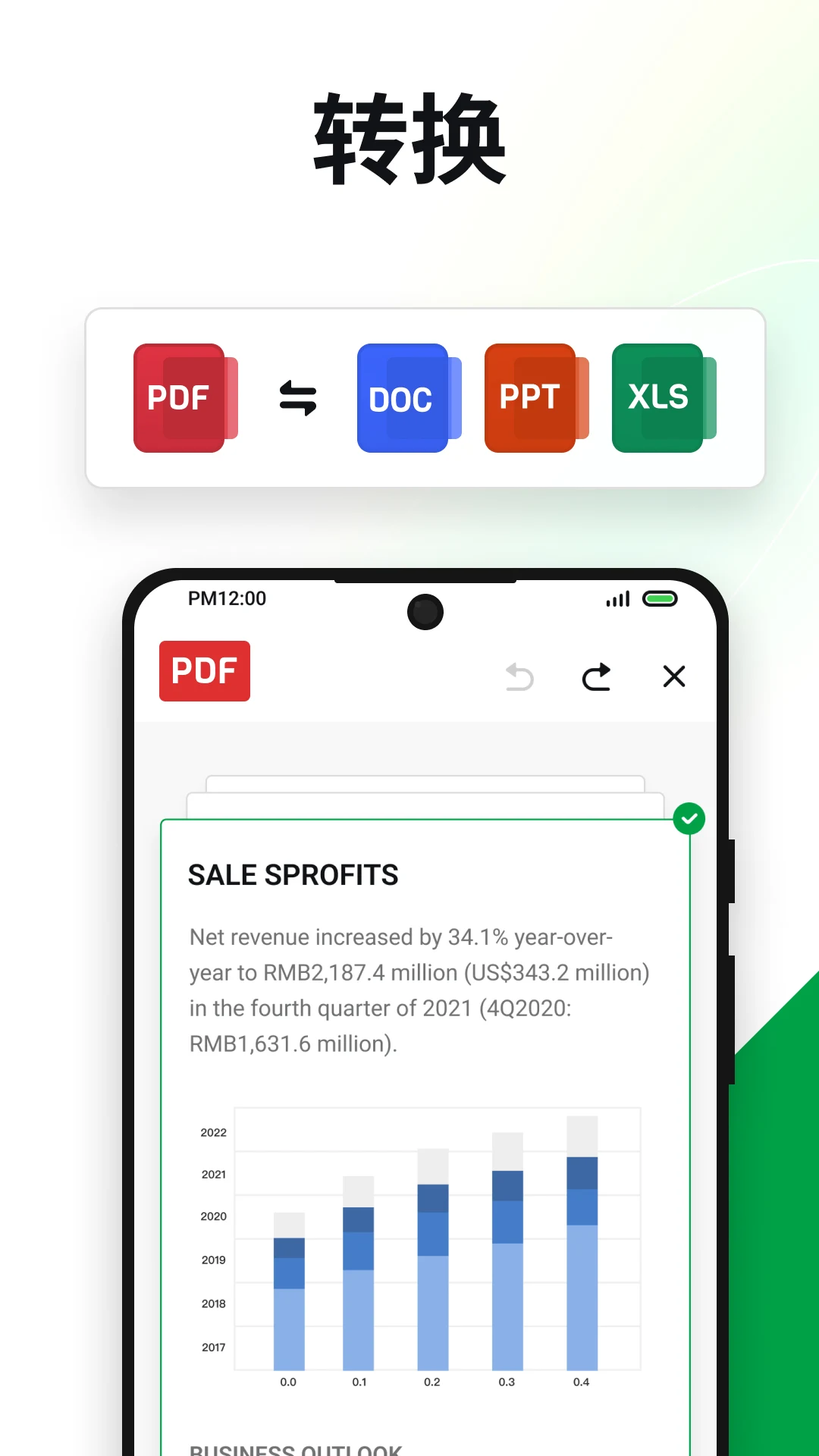 Captura de pantalla 3 de PDF AI Reader: Editor, Scanner