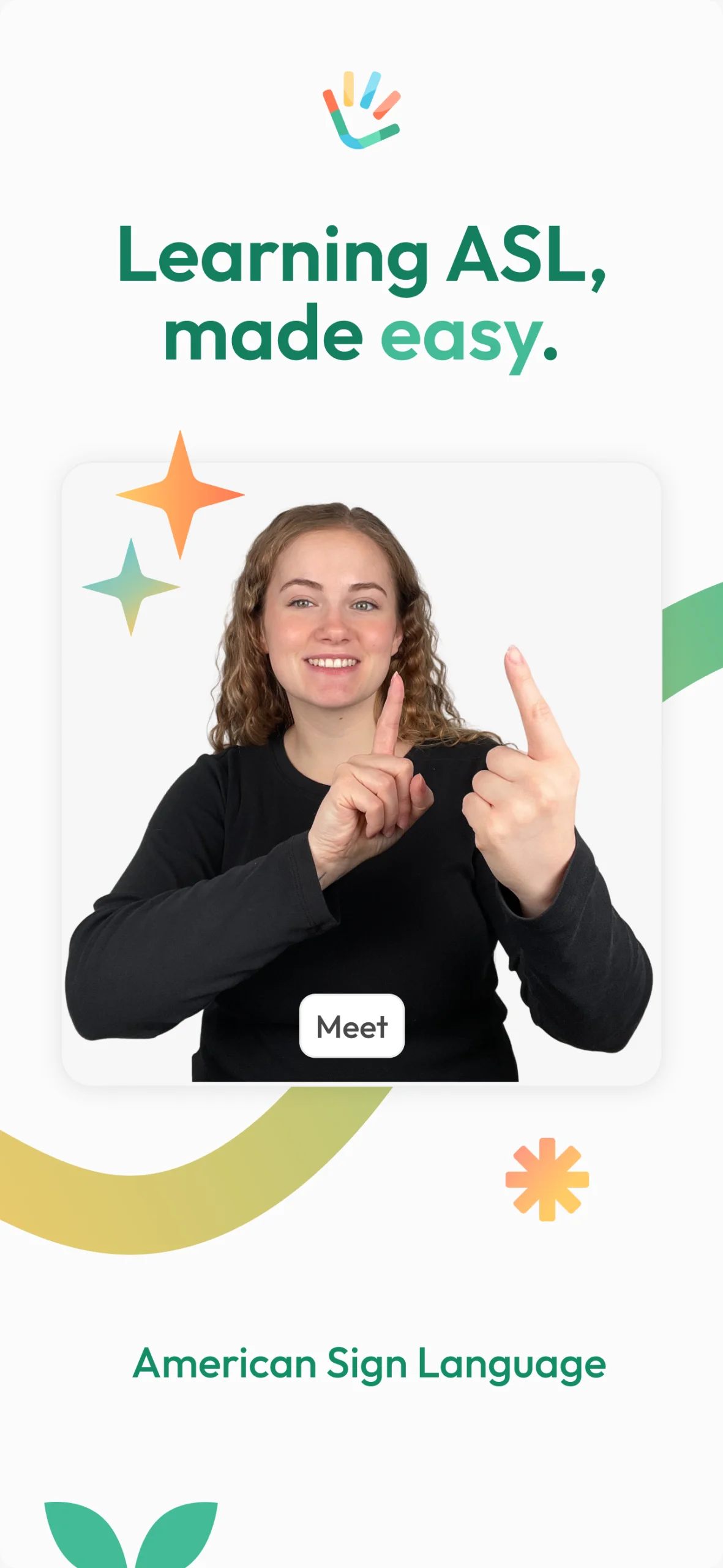 Pratinjau aplikasi ASL Bloom – Sign Language 5