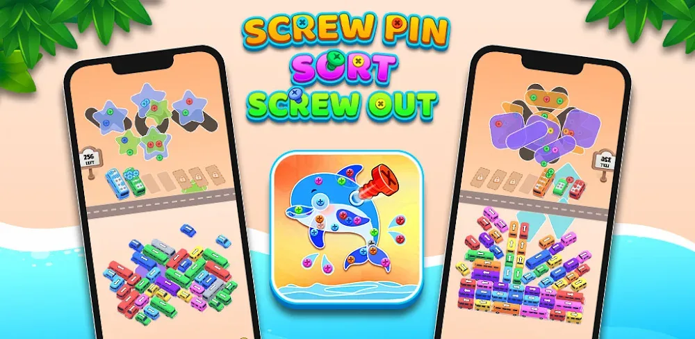 Screw Pin Sort gameplay screenshot 1