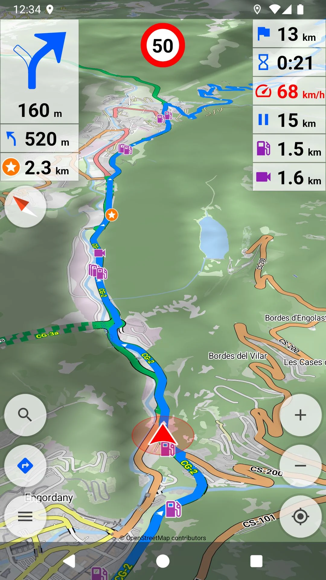 Cruiser GPS Navigation app screenshot 1