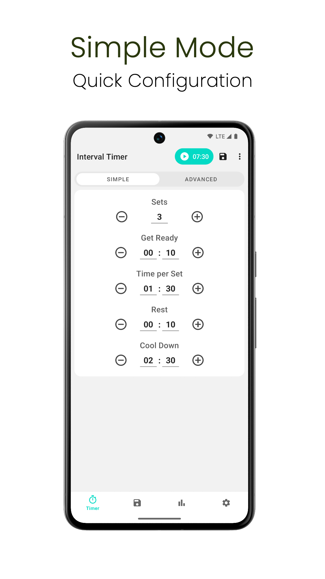 Captura de pantalla 5 de Interval Timer: Workout, HIIT