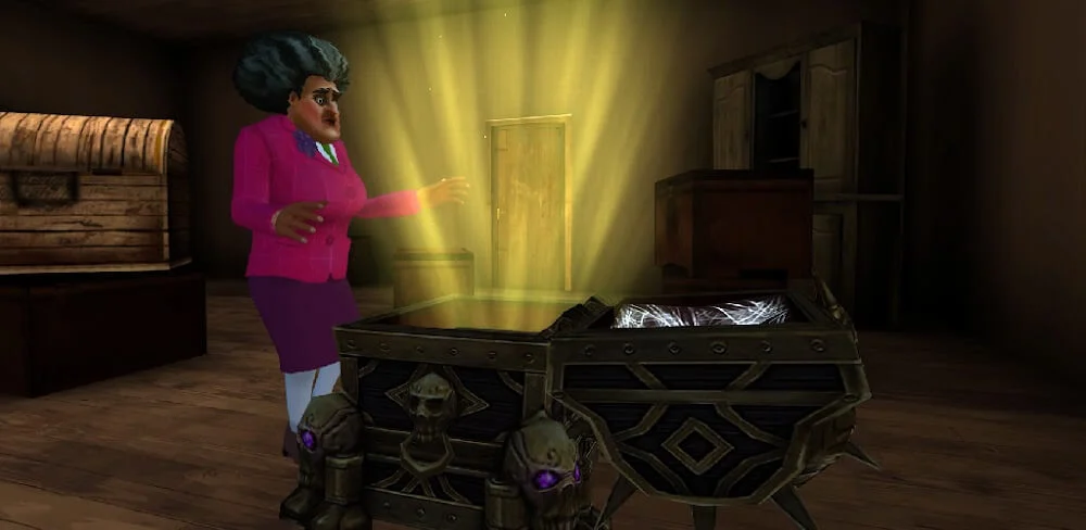Scary Teacher Stone Age captura de pantalla 1