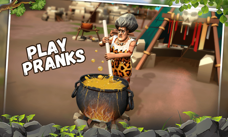Scary Teacher Stone Age captura de pantalla 2