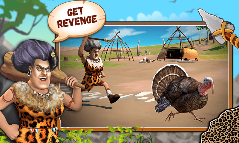 Scary Teacher Stone Age captura de pantalla 6