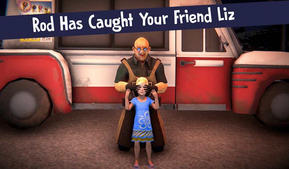 Tangkapan layar in-game Scary Butcher Psychopath Hunt 5