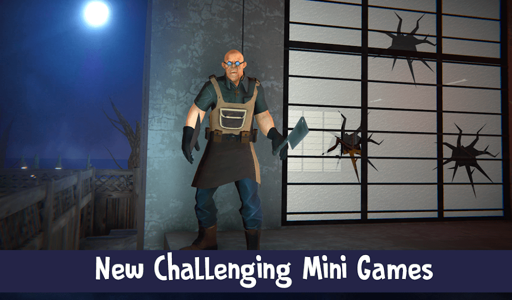 Tangkapan layar in-game Scary Butcher Psychopath Hunt 2