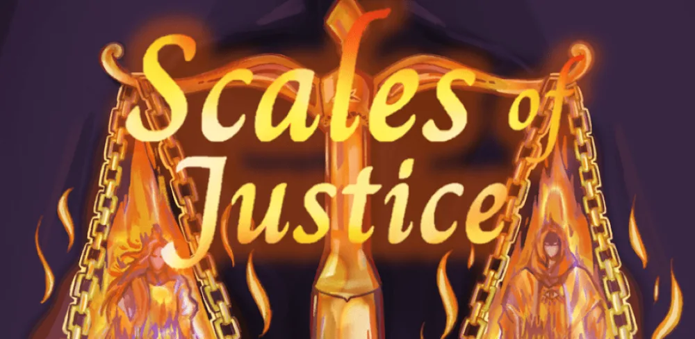 Tangkapan layar gameplay Scales of Justice 1