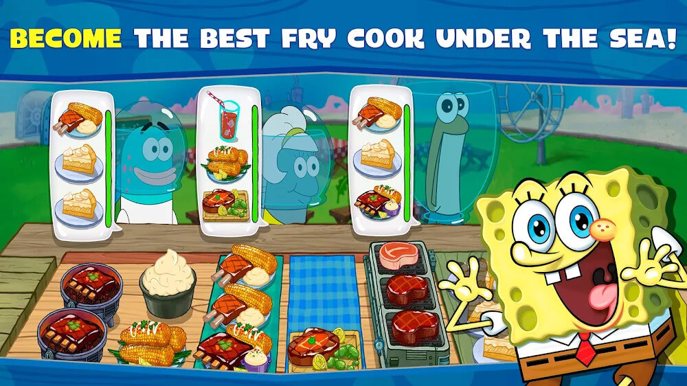 SpongeBob: Krusty Cook-Off gameplay screenshot 2