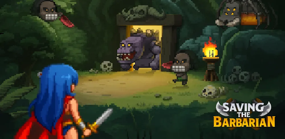 Save That Barbarian! - Tangkapan Layar 1