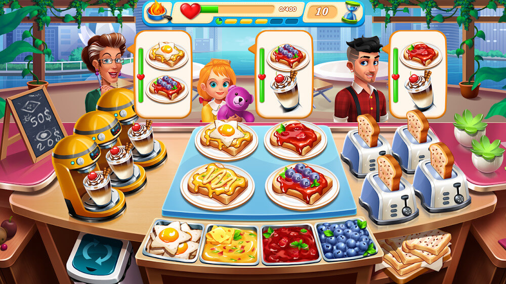 Captura de pantalla de Cooking Sizzle 2