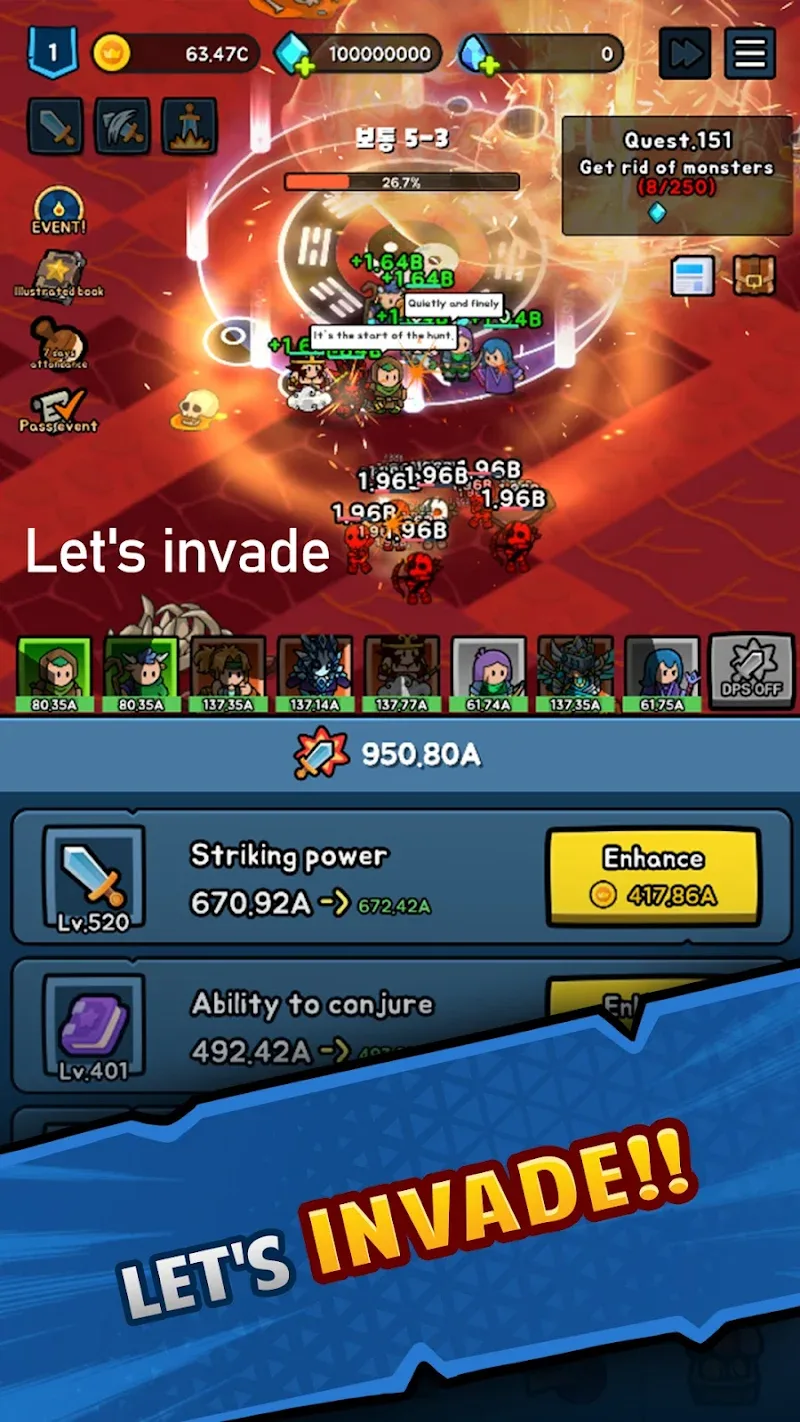 Tangkapan layar Riffle Heroes 4
