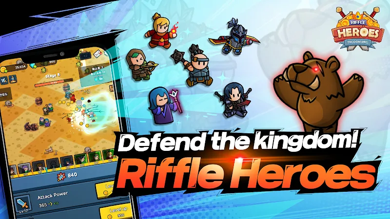 Tangkapan layar Riffle Heroes 3
