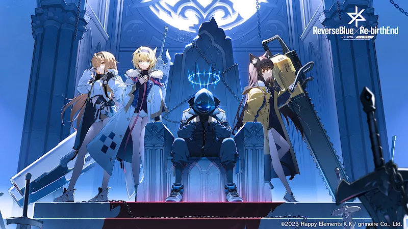 Screenshot gameplay ReverseBlue X Re-birthEnd 2