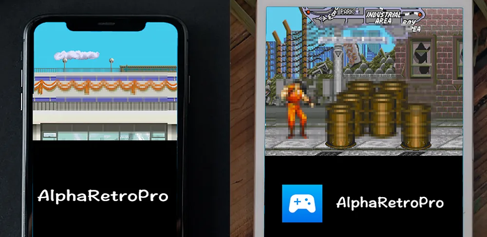 Vista previa de la interfaz de Retro Video Game Center Pro 1