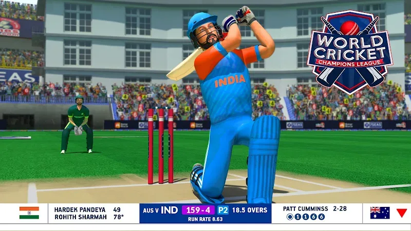 World Cricket Champions League captura de tela 2