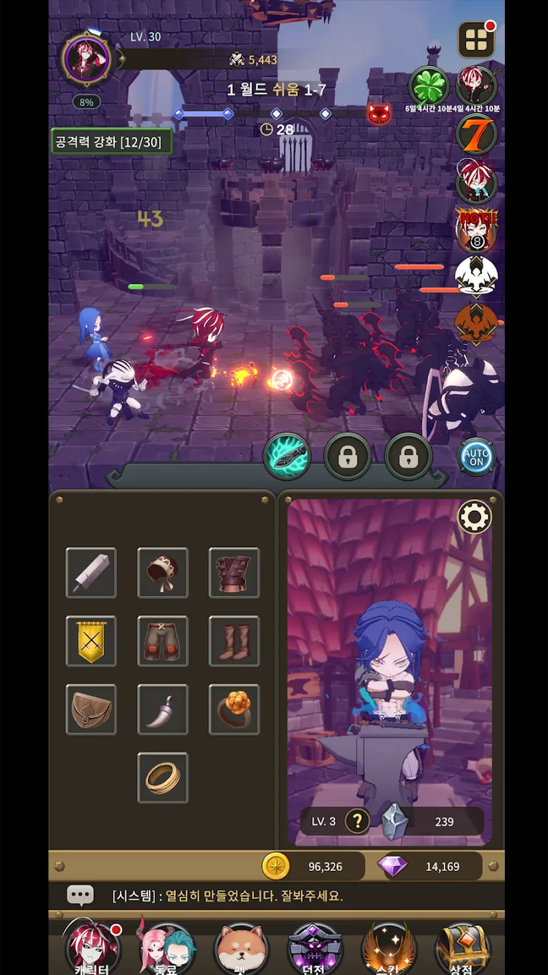 Retired Demon RPG gameplay preview 6