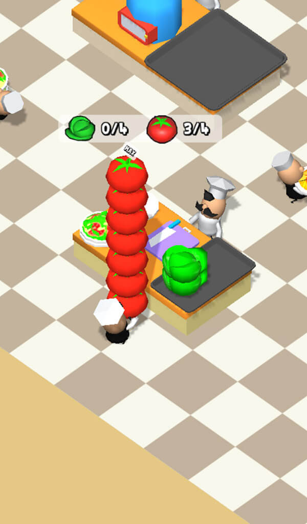 Tangkapan layar game Restaurant Tycoon: Dining King 4