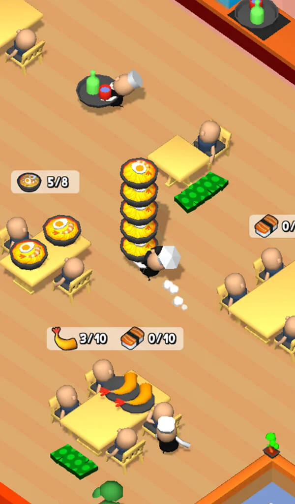 Tangkapan layar game Restaurant Tycoon: Dining King 5