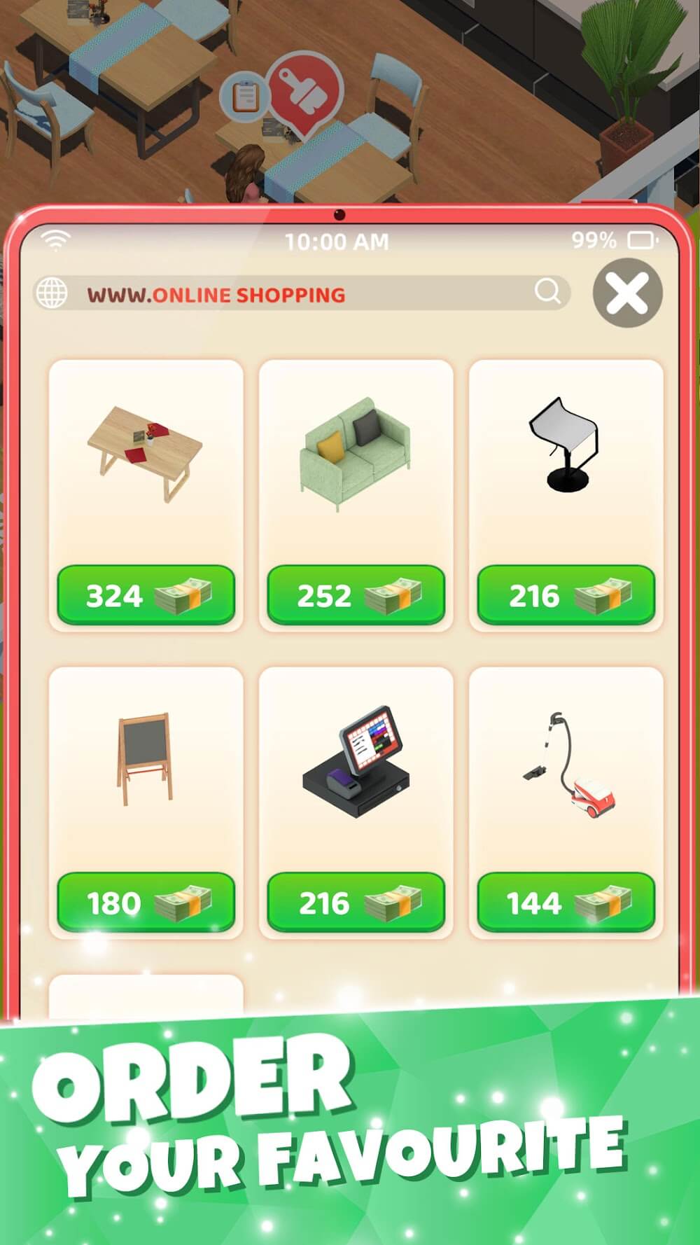 Screenshot Restaurant Story 4
