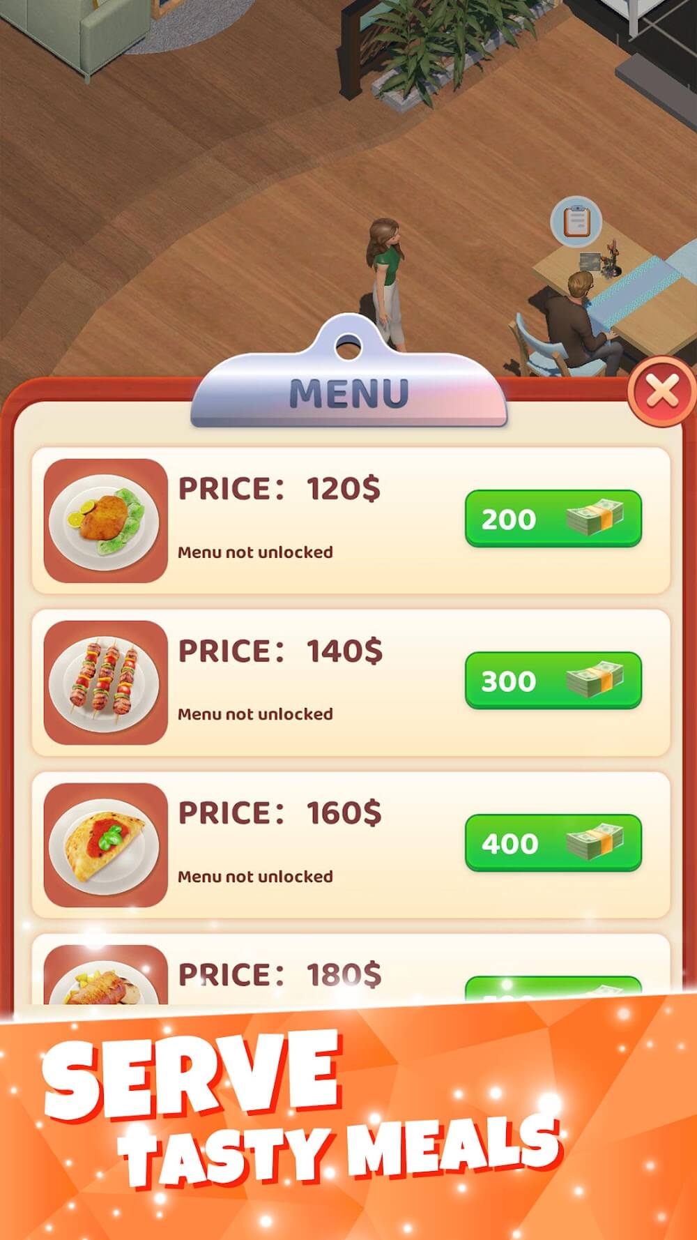 Screenshot Restaurant Story 5