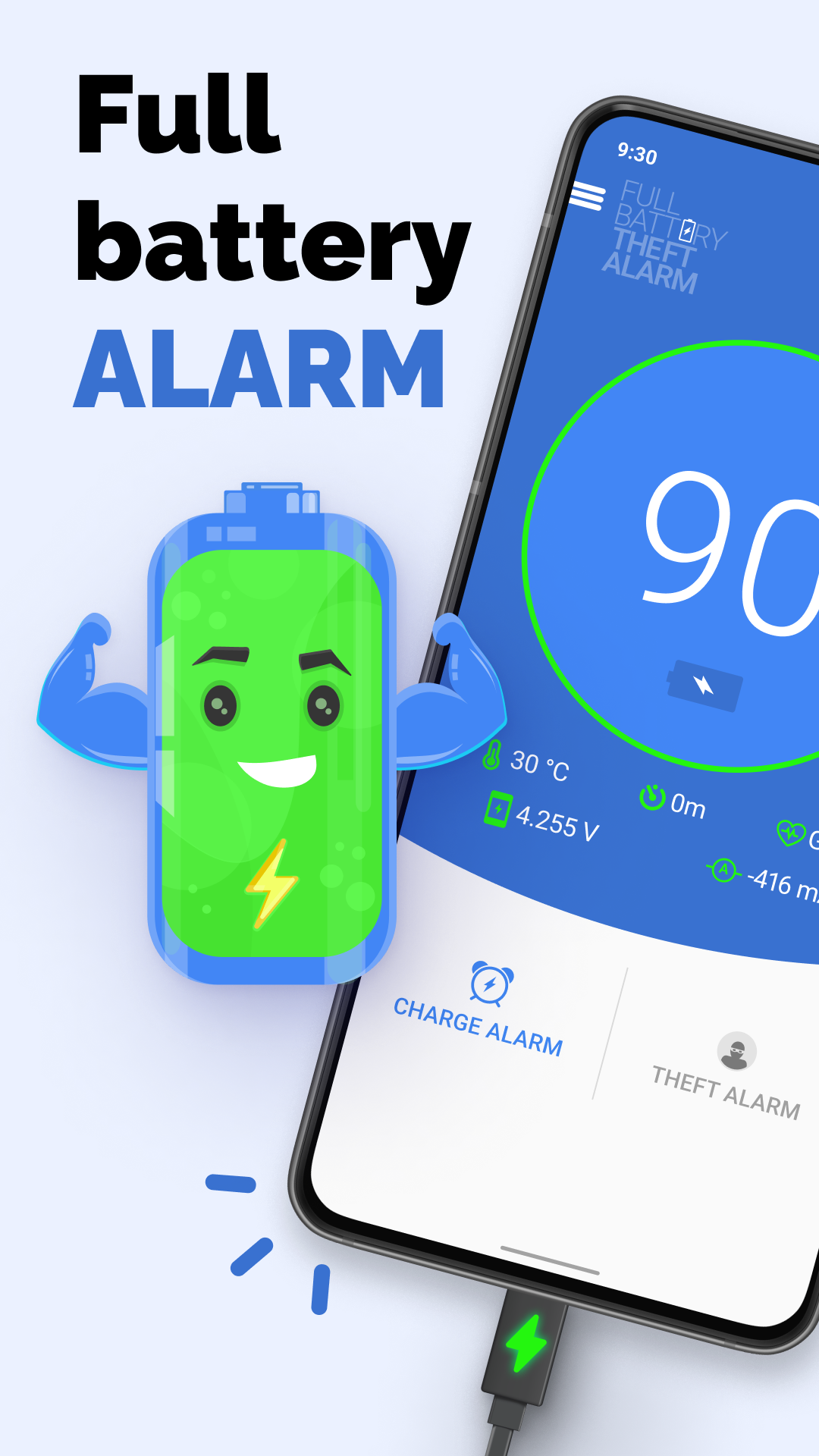 Battery Life Monitor and Alarm preview 1