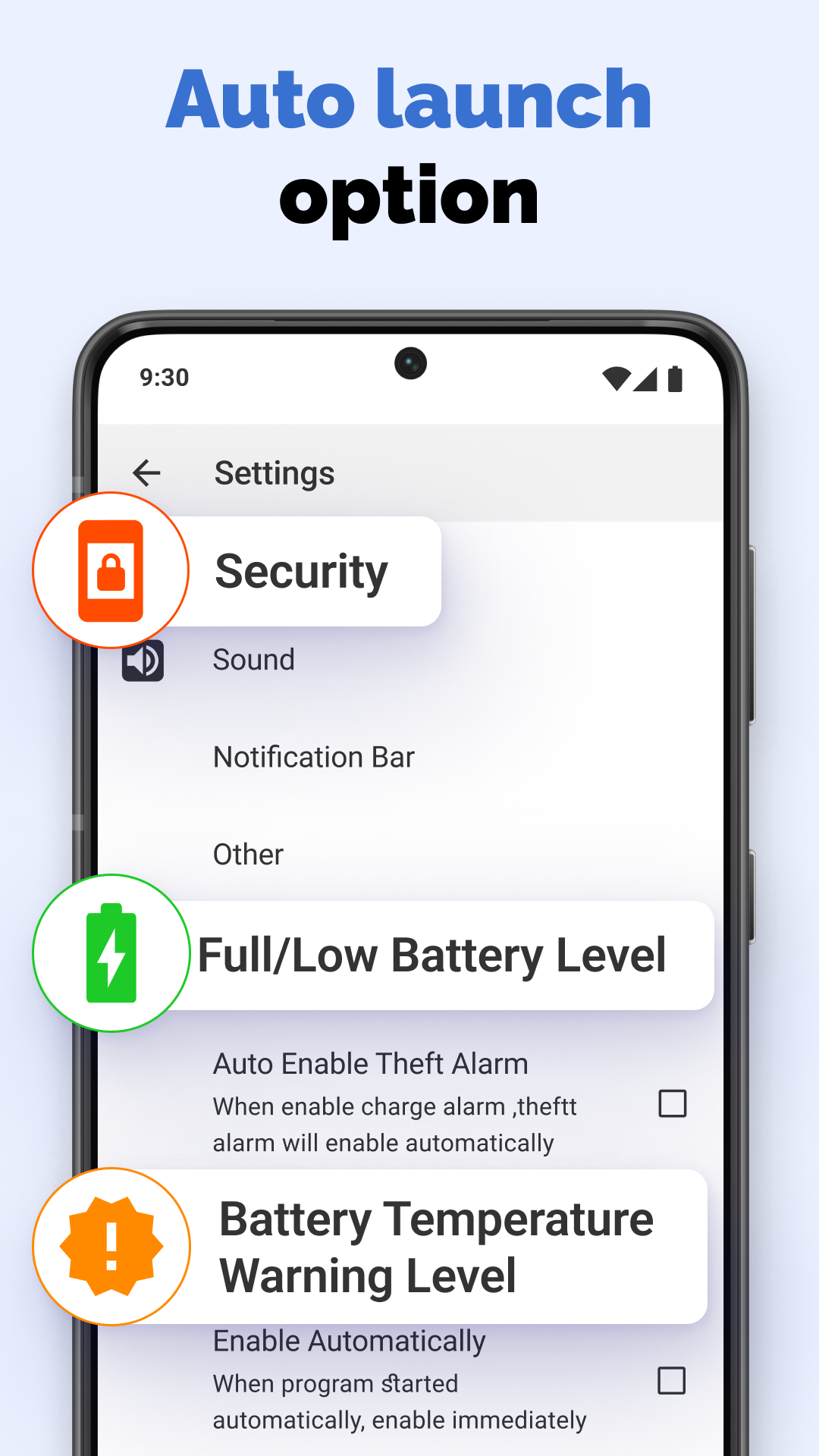 Battery Life Monitor and Alarm preview 4