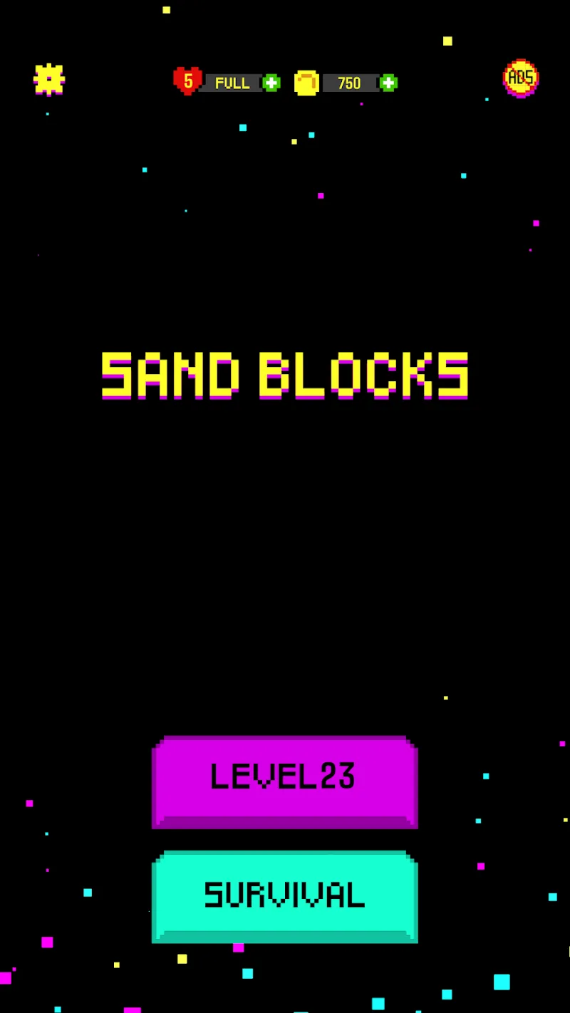Captura de pantalla de Sand Blocks 3