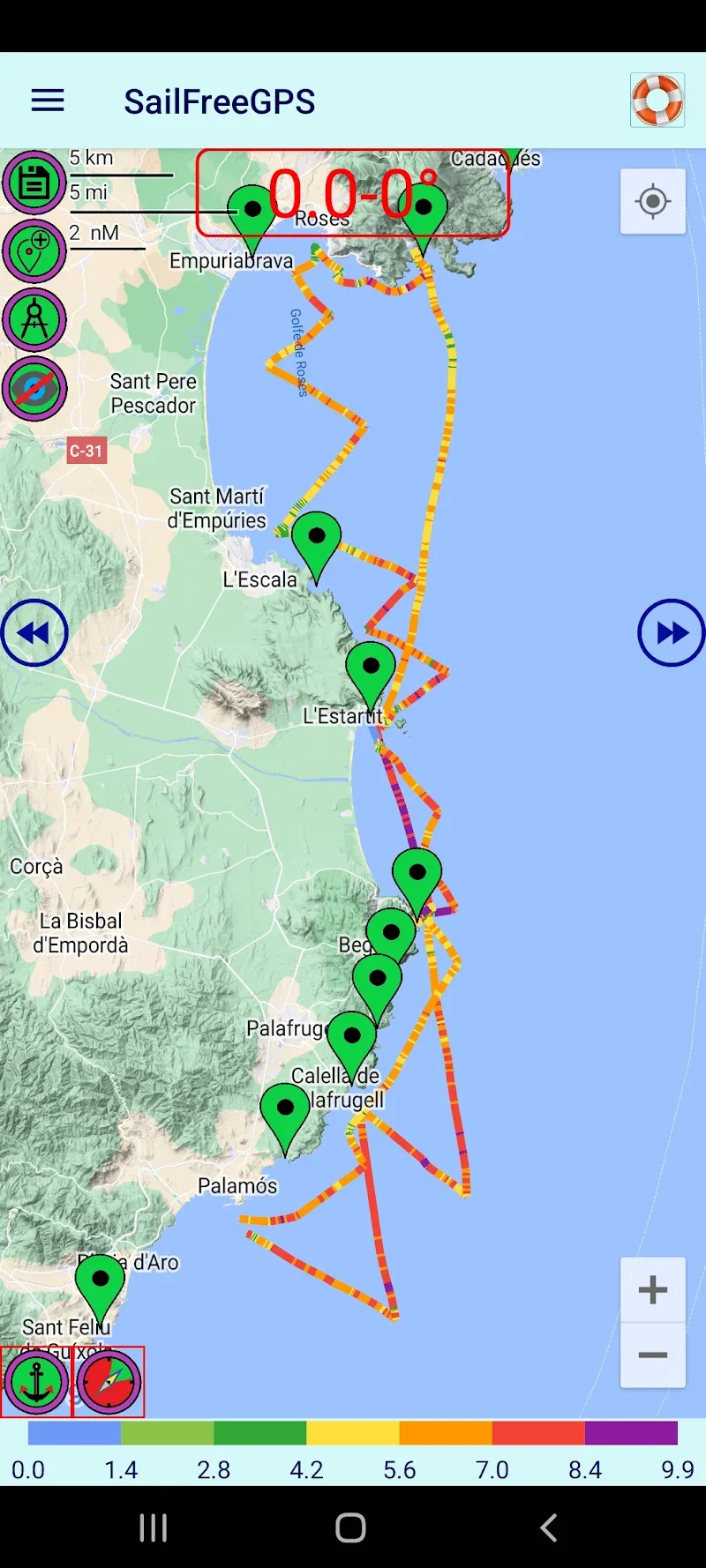 SailFreeGPS screenshot 3