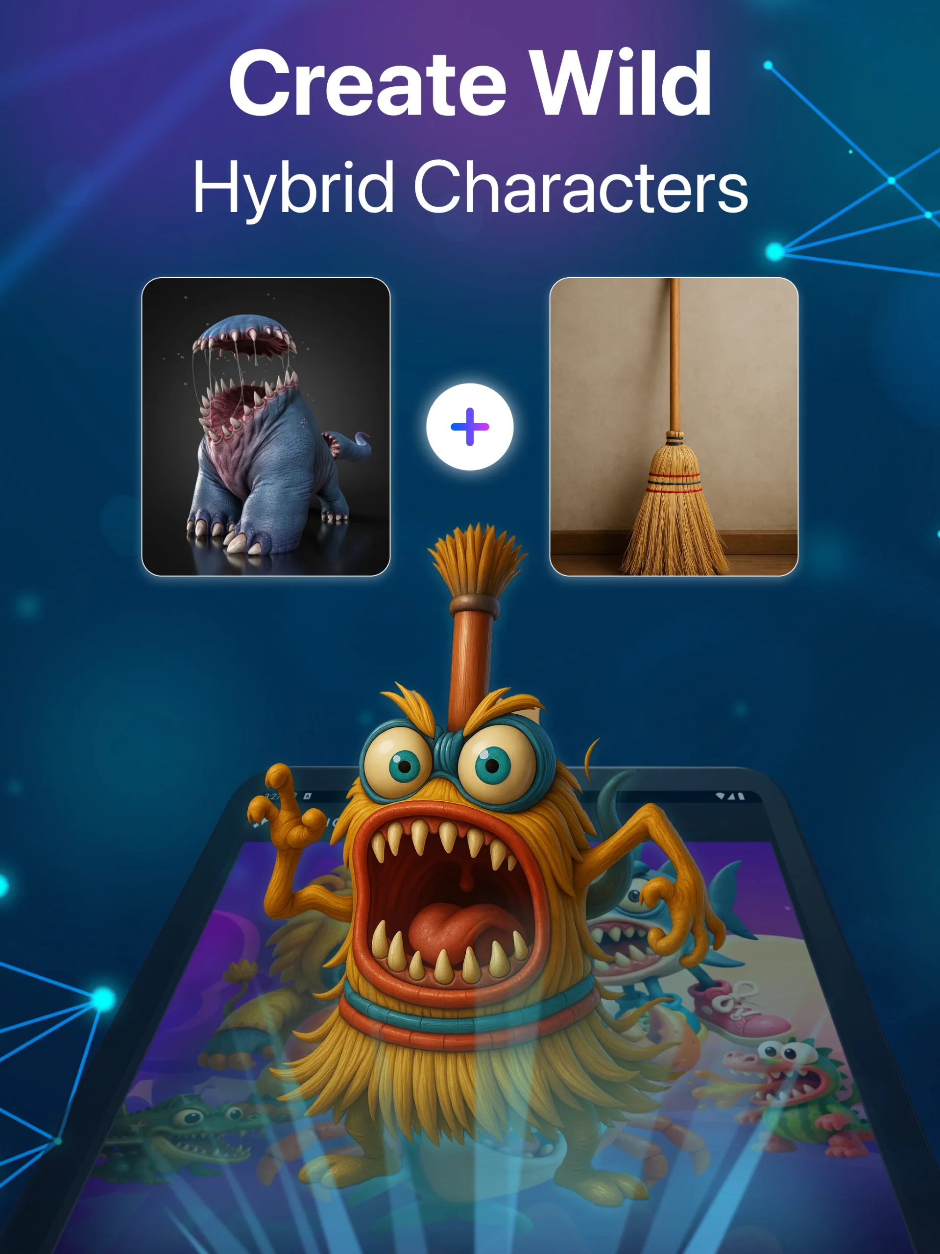 AI Hybrid Character Creator captura de pantalla 1