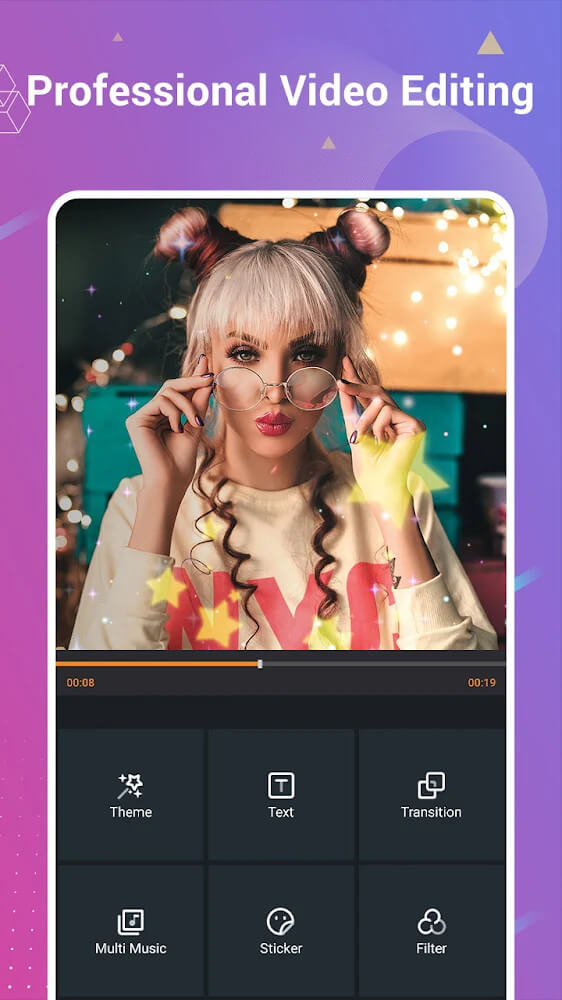 Video Editor with Song Clipvue screenshot 2