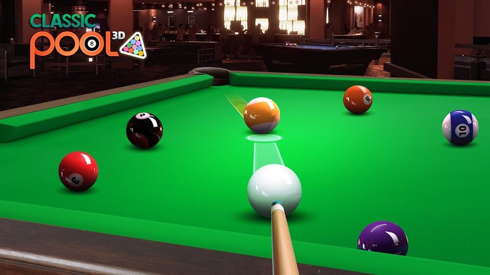 Classic Pool 3D Captura de pantalla 3