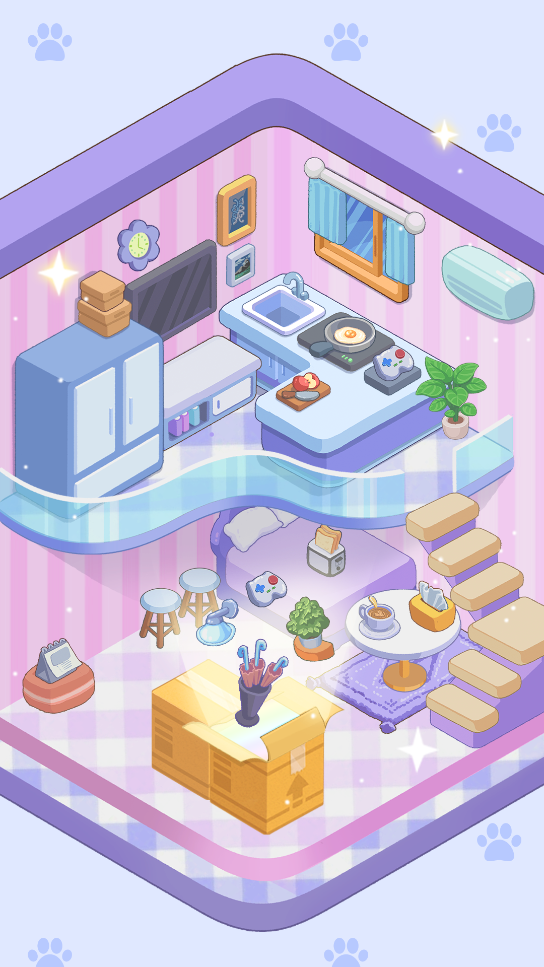 Tangkapan layar Dreamy Room 2