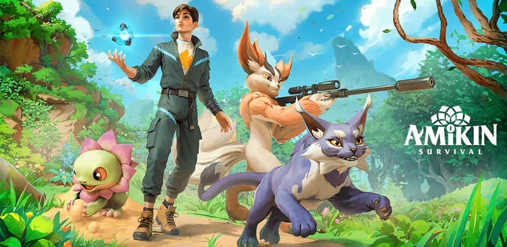 Amikin Survival: Anime RPG screenshot 1