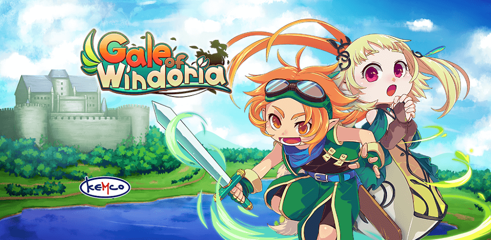 Captura de pantalla del juego RPG Gale of Windoria 1