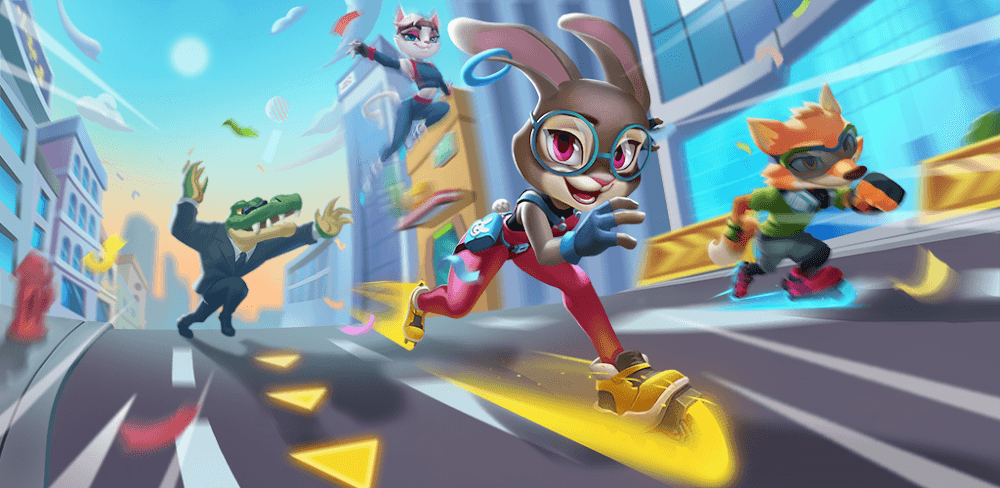Captura de Pantalla del Juego Runner Heroes