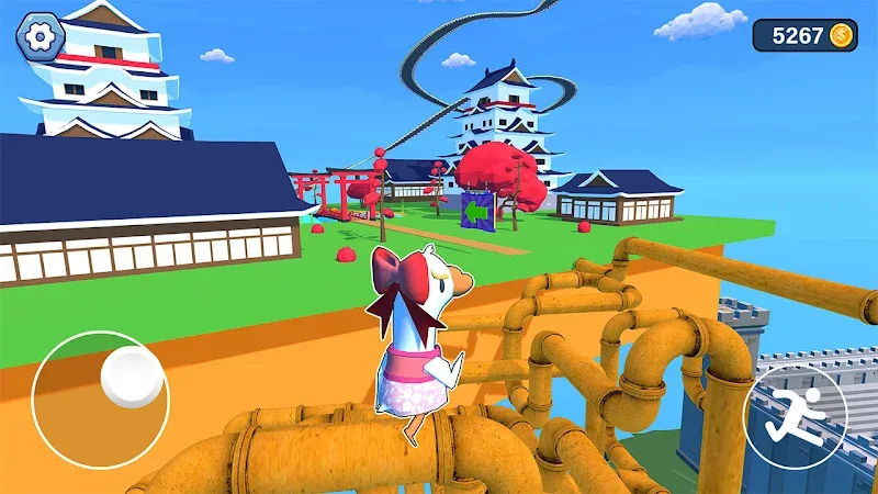 Captura de pantalla 3 de Run Up High: Parkour Adventure
