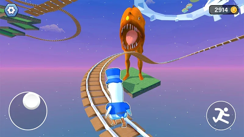 Captura de pantalla 6 de Run Up High: Parkour Adventure