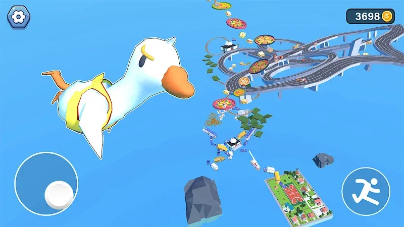 Captura de pantalla 5 de Run Up High: Parkour Adventure