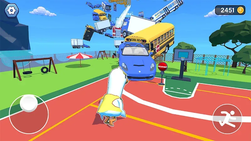 Captura de pantalla 2 de Run Up High: Parkour Adventure