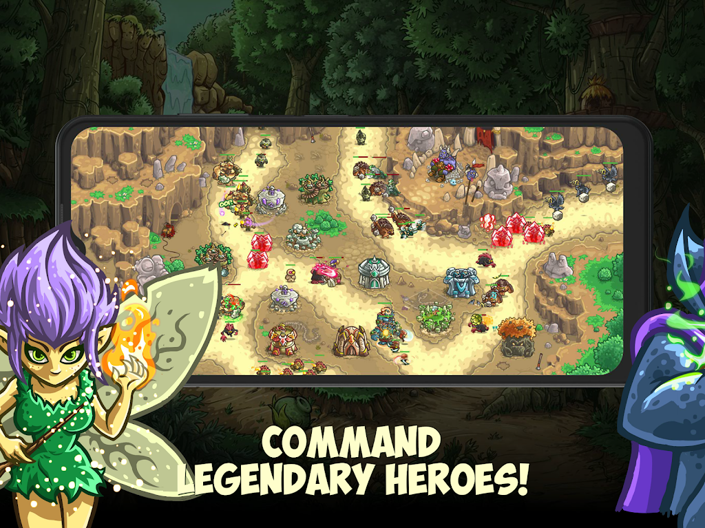 Kingdom Rush Origins TD gameplay screenshot 2