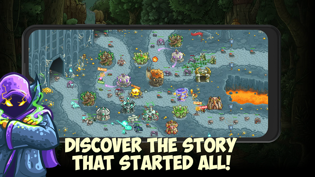 Kingdom Rush Origins TD gameplay screenshot 7