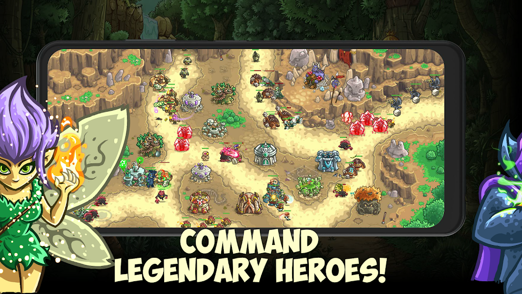 Kingdom Rush Origins TD gameplay screenshot 3