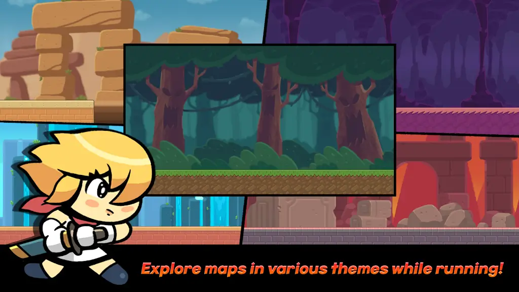Captura de pantalla del juego RUN SLASH RUN 3
