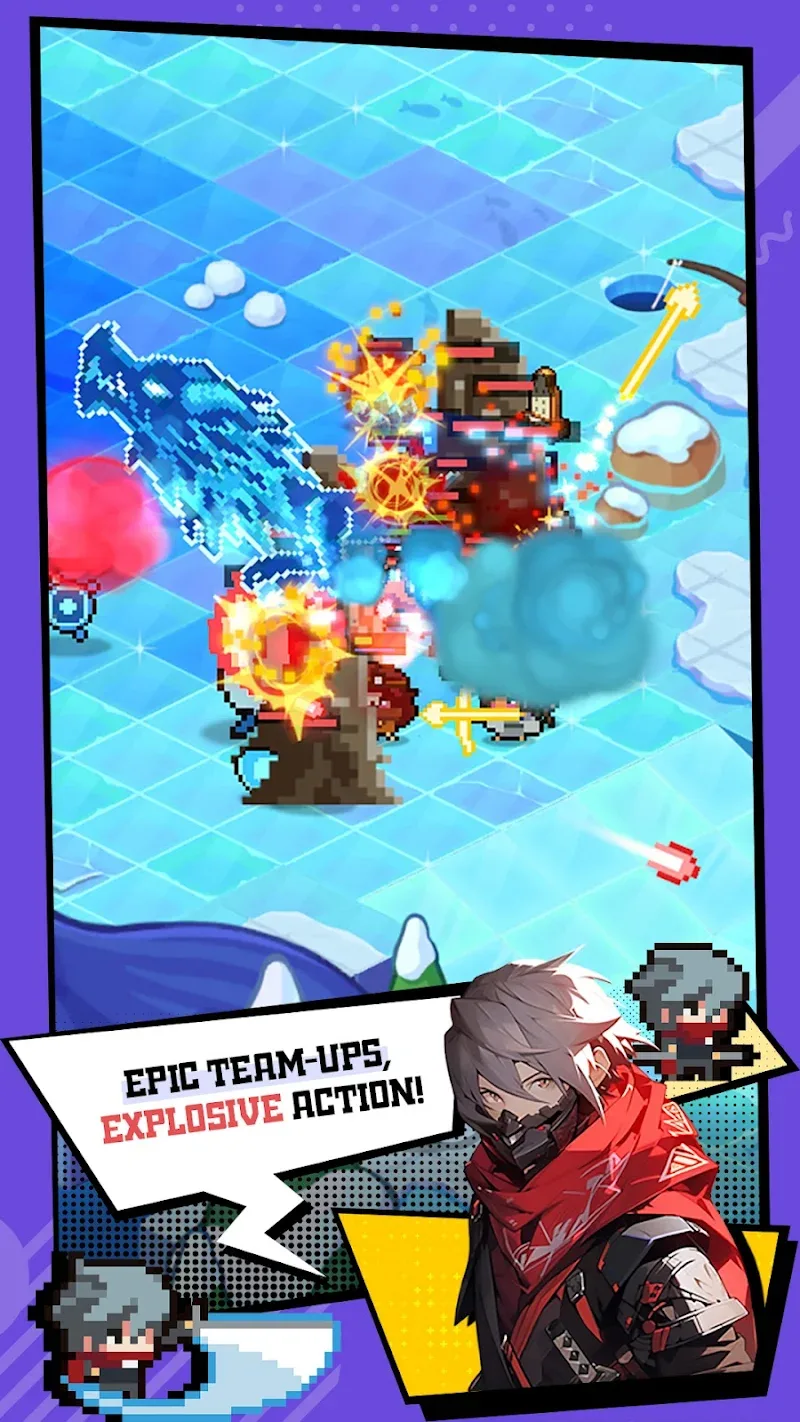 Captura de pantalla 5 de Rumble Squad: Idle Pixel RPG