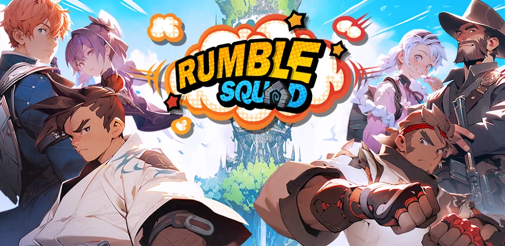 Captura de pantalla 1 de Rumble Squad: Idle Pixel RPG