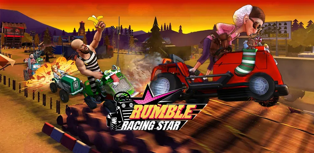 Rumble Racing Star gameplay screenshot 1