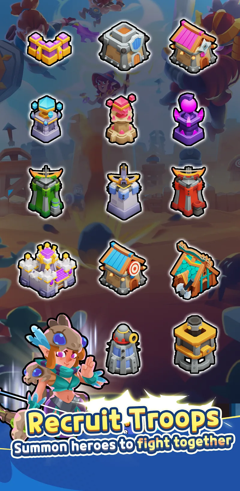 Rumble Defense captura de pantalla 5