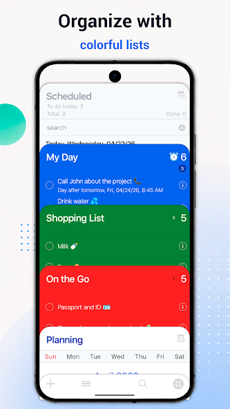Captura de pantalla 2 de la app Reminders